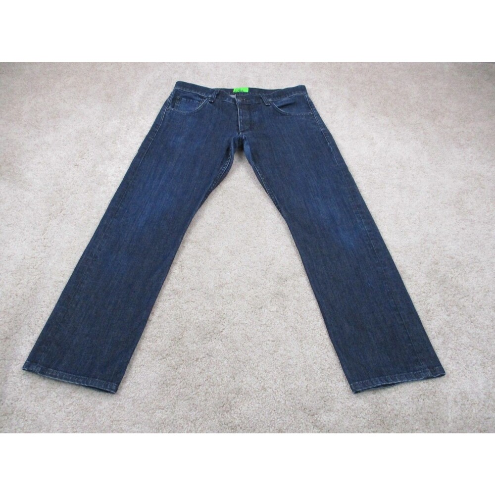 Rag & Bone Jeans Mens 32 Fit 2 Slim Blue Stretch Denim Straight Leg 32x27 USA